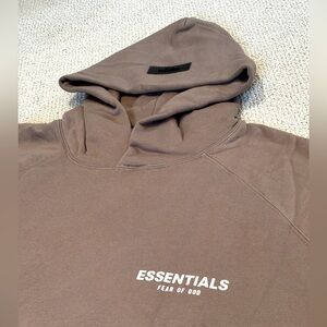 New Essentials Fear of God Desert Taupe Hoodie